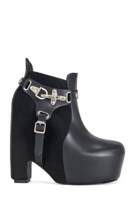 Azalea Wang Abyss Block Bootie in Black at Nordstrom, Size 6.5