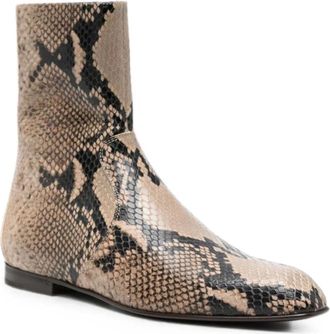 Khaite Colt Ankle Boot - female - Khaite - Ankle Boots - Multicolor - 7 UK - Shoes