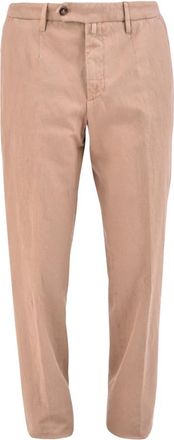 BRIGLIA 1949 Stijlvolle bruine broek voor mannen - Heren - Chinos - Bruin - W35 - Broeken