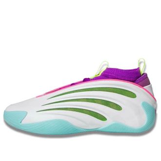 adidas x Jalen Williams Harden Vol. 9 White Lucid Lime Pink JQ4003