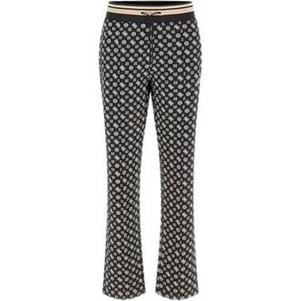 Guess Broeken, Dames, Veelkleurig, M, Polyester, Scuba Stretch Trainingsbroeken