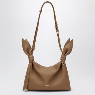 Loewe Scarf mini handbag in smooth calfskin mocha