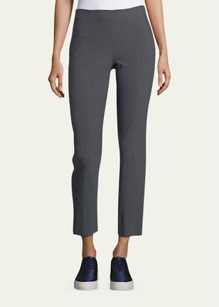 Vince Bobbi Mid-Rise Stitch Front Seam Leggings