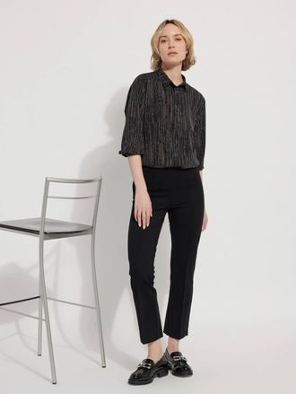 Lyss&eacute; Elysse Ankle Pants In Black