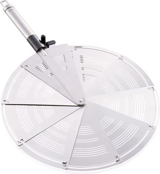 Leifheit Tapa Contra Salpicaduras Plegable Acero Gris 03090