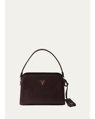 Prada Mini Leather Top-Handle Bag