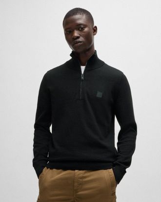 Boss Orange by Hugo Boss BOSS Orange Kanobix S Heren 1/4 Zip Trui