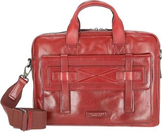 The Bridge Casentino Viola Weekendtas Unisex - Dames - Handtassen - Rood - ONE Size - Leer - Tassen