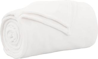 vidaXL Manta Blanco 150 X 130 Cm 0,51 Kg Lana Vidaxl
