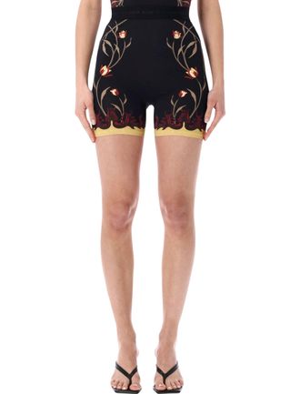 Marine Serre Shorts Schwarz