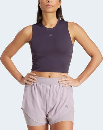 adidas Tanktop ADIDAS PERFORMANCE ELEV HIIT TK, Damen, Gr. XL, schwarz (aurora schwarz), Obermaterial: 80% Polyamid, 20% Elasthan, Tops Tanktop