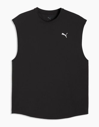 Puma Mens Run Coolcell Performance Gym Vest - Black - Size: 36