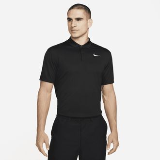 Nike Mens Court Dri-FIT Tennis Polo in Black | DD8372-010