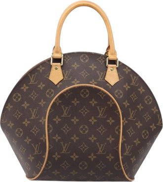 Louis Vuitton Ellipse Monogram Canvas Brown Canvas Handbag (Pre-Owned)