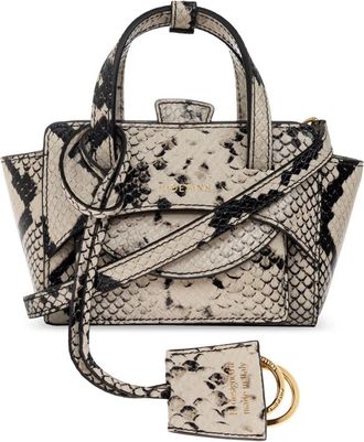 Hidesins Flap XS Tas - Dames - Mini tas - Beige - ONE Size - Leer - Tassen