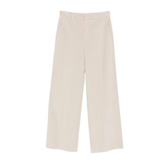Brunello Cucinelli Donna, Pantaloni, Bianco, M, new