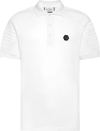 Philipp Plein Heren, Tops, Wit, Maat: S Katoen