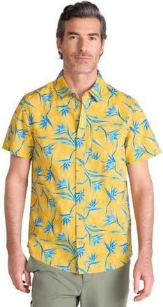 Mountain Warehouse Tropical Tree Branch Short-Sleeved Shirt in Mustard at Nordstrom, Size 4X-Large