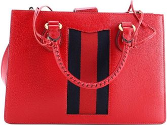 Gucci Animalier Web Top Handle Tote Medium (Authentic Pre-Loved)