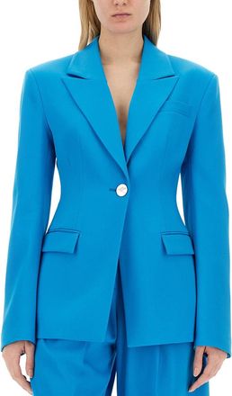 The Attico Blazer Blue-Donna