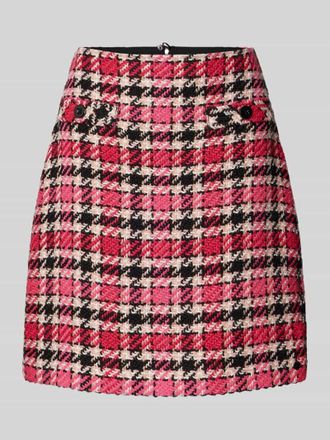 Marc Cain Minirock mit r&uuml;ckseitigem Rei&szlig;verschluss in Pink, Gr&ouml;&szlig;e 40