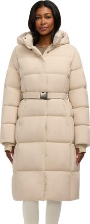 Pajar Womens Zora Heavyweight Long Puffer Jacket with Removable Hood