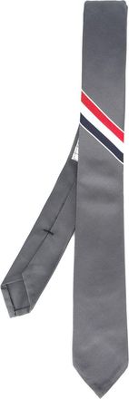 Thom Browne klassieke stropdas van zijdekatoen Rwb-jacquard