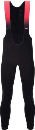 Santini Prime Thermofleece Winter Bib Tights Velohose f&uuml;r Herren | schwarz