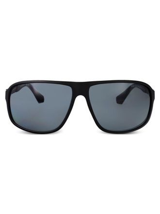 Emporio Armani EA4029 sunglasses - men - Acetate - One Size - Black