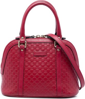Gucci Pre-owned Gucci Mini Microguccissima Dome Satchel Ladies 84UHSFW9Y55WK26V