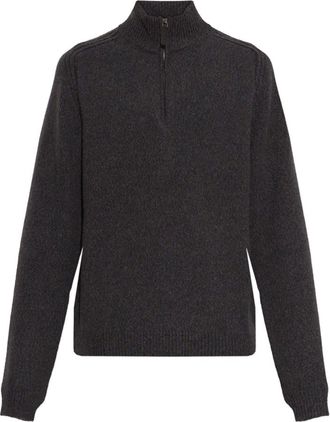 Sease Maglione Girocollo in Cashmere - - Knitwear - Uomo - Marrone - XL