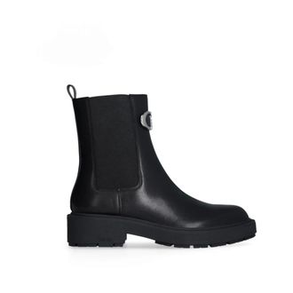 Liu Jo Schoenen, Dames, Zwart, 39 EU, Leer, London 02 Chelsea Boots