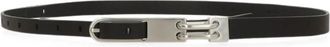 Rick Owens Leather Buckle-fastening Belt