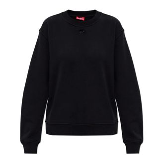 Diesel F-Normy-Od Sweatshirt - Dames - Sweatshirts - Zwart - M - Katoen - Hoodies & sweatvesten