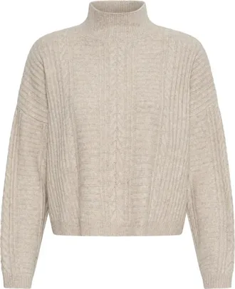 Ichi Maglieria - - Knitwear - Donna - Beige - M