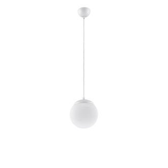 Sollux Lighting L&aacute;mpara colgantes blanco acero/vidrio alt. 110 cm