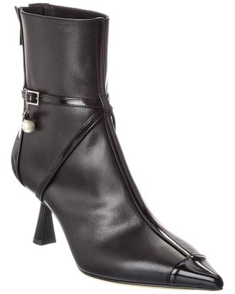 Jimmy Choo London Aren Ab 65 Leather Bootie