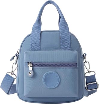 Generic Womens Cross-Body Bags Cross Body Bag Women for Work, Office Unisex Street Canvas Messenger with Multiple Pockets for Daily Crossbody Carry