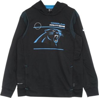 Nike NFL Therma Hoodie - Heren - Sportshirts - Zwart - S - Polyester - Fitness