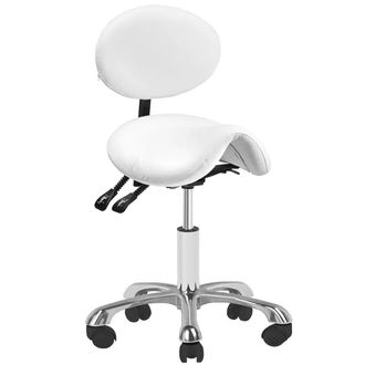 OEM Taburete Cosm&eacute;tico Blanco Giovanni 1025