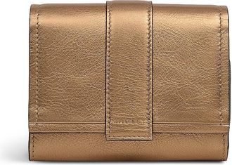 Radley London Sloane Mews - Metallic Medium Flapover Wallet
