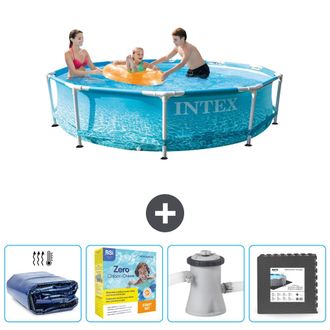 Intex Piscina Con Estructura Redonda - 305x76 Cm - 7-piezas Scb10