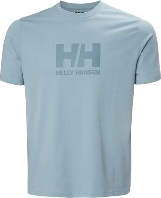 Helly Hansen Logo T-Shirt 3.0 T-Shirt f&uuml;r Herren | t&uuml;rkis/grau