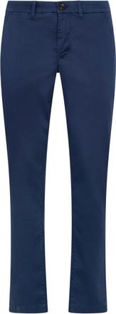 Moorer Filicudi Chinos - Heren - Chinos - Blauw - XL - Katoen - Broeken