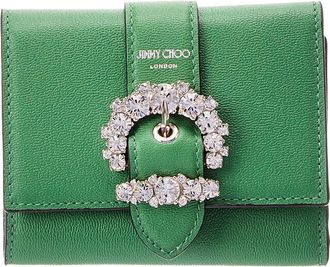 Jimmy Choo London Cheri Leather Card Case