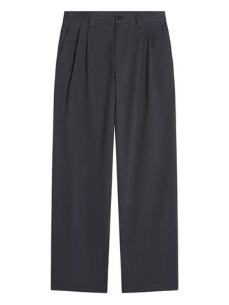 Maison Kitsuné Pantaloni sartoriali con pieghe - Grigio