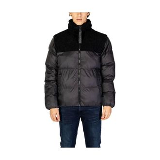 Calvin Klein Jeans Winter Jackets, male, Black, Size: XL Winter Jacket