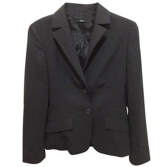 HUGO BOSS Hugo Boss black wool blend blazer Size S