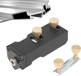 OEM Gu&iacute;a De Perforaci&oacute;n, Herramienta Multifuncional De Punzonado De Aleaci&oacute;n De Aluminio Mecanizada Por Cnc, Equipo Mec&aacute;nico Anodizado Para Ferreter&iacute;a Y C