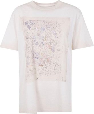 Golden Goose Floral Print Relaxed-Fit T-Shirt